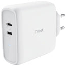 Trust Maxo 65W 2P |  2xUSB Tipo C |  65W | Branco