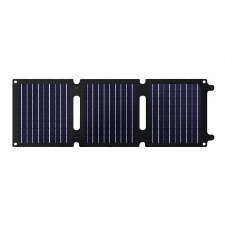 Painel solar portátil Trust Zuny | 1xUSB Tipo C | 1xUSB | 20W