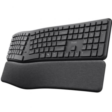 Teclado ergonômico multidispositivo Trust Keyra