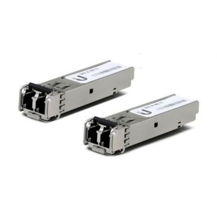 Módulo SFP transceptor de fibra óptica Ubiquiti UACC-OM-MM-10G-D-2 | Pack com 2