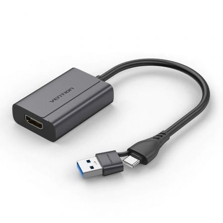 Vention ACYHB | USB Tipo C Macho | USB Macho - Adaptador HDMI Fêmea