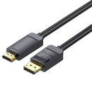 Vention HAGBJ | DisplayPort Macho - Cabo Conversor HDMI 4K Macho | 5m | Preto