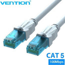 Cabo de rede RJ45 UTP Vention VAP-A10-S5000 Cat.5e | 50m | Azul e Branco