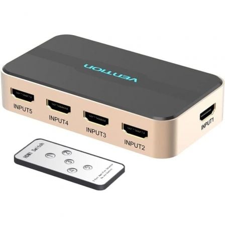 Duplicador Vention ACDG0 HDMI | 5x HDMI Fêmea - HDMI Macho