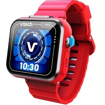 VTech Kidizoom Smartwatch Max Smartwatch | Notificações | Vermelho