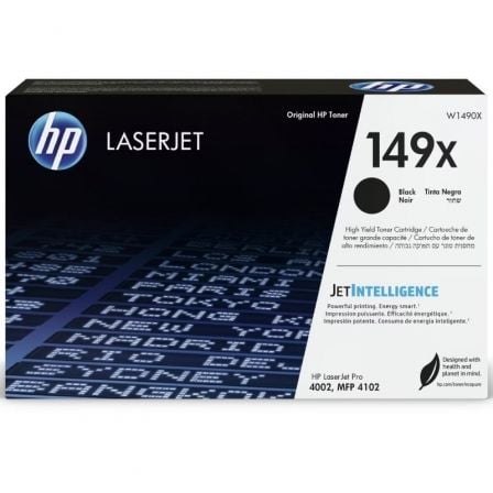 toner original HP nº 149X XL de alta capacidade   |  preto