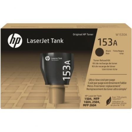 Kit de recarga de toner Laserjet original nº 153A | preto
