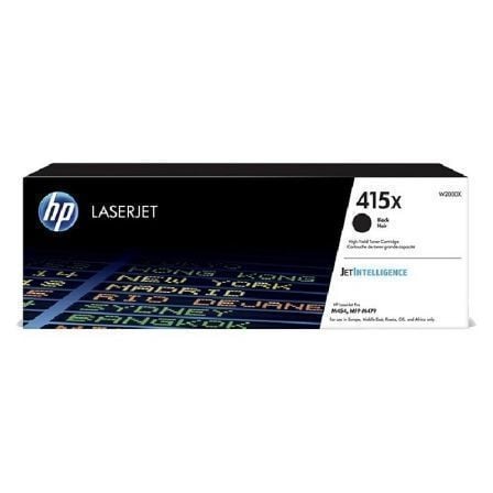 toner original HP nº 415X XL de alta capacidade   |  preto