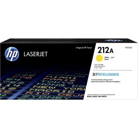 Toner HP original nº 212A   |  Amarelo