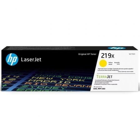 HP nº 219X XL de alta capacidade   |  amarelo