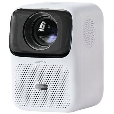 Projetor portátil Wanbo T4 | 450 lúmens | Full HD | HDMI | Bluetooth | WiFi | Branco