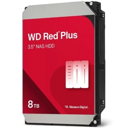 Western Digital WD Red Plus NAS 8 TB | 3,5' | SATA III | de 256 MB