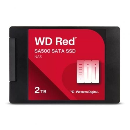 Western Digital WD Red SA500 NAS 2 TB |  SATA III |  Disco SSD de capacidade total