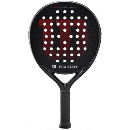 Raquete de paddle Wilson Pro Staff Team TX V2 | Preta e Vermelha