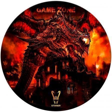 Tapete gamer Woxter Stinger Floorpad |  Vermelho