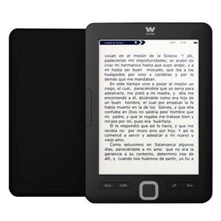 Leitor de e-book Woxter Scriba 195 | 6' | tinta eletrônica | preto