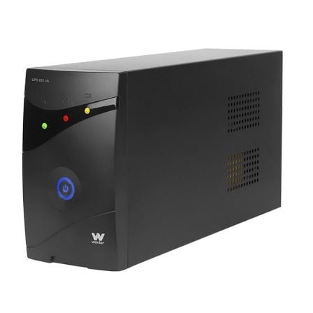 UPS interativo de linha Woxter 650 VA | 650 VA-360 W | 2 saídas | Formato de torre