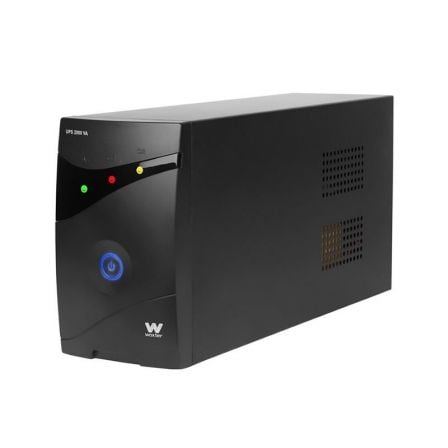 UPS interativo de linha Woxter 2000 VA | 2000 VA-1200 W | 2 saídas | Formato de torre