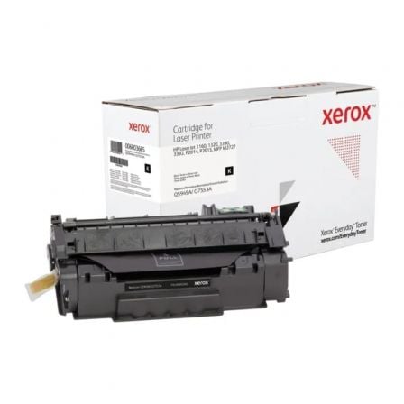 Toner compatível Xerox 006R03665 para HP Q5949A | Q7553A | 3000 páginas | preto