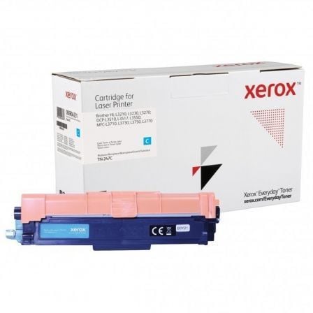 Toner compatível Xerox 006R04231 compatível com Brother TN-247C | Ciano