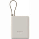 Powerbank 10000mAh Xiaomi 33W Power Bank Cabo Integrado | 33W | Bege