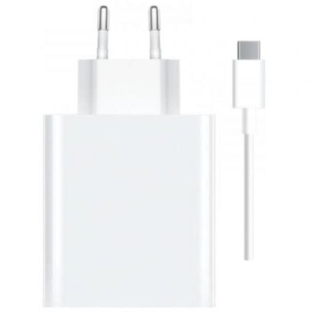 Carregador de parede combinado Xiaomi HyperCharge de 120 W (tipo A) | 1 cabo USB + USB tipo C | 120 W