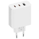 Carregador de parede Xiaomi GaN 67W Carregador Gan 2C1A 2xUSB Tipo C | 1xUSB | 67W