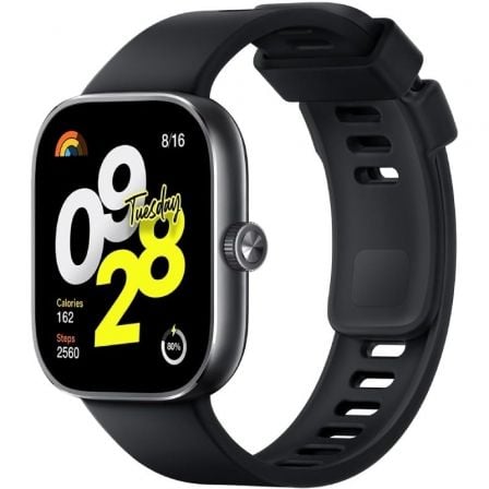 Xiaomi Redmi Watch 4 Smartwatch | Notificações | Frequência Cardíaca | GPS | Preto