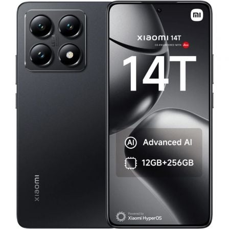 Xiaomi 14T 12GB | 256GB | 6.67' | 5G | Preto