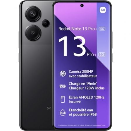 Xiaomi Redmi Note 13 Pro+ NFC 8GB | 256GB | 6.67' | 5G | Preto