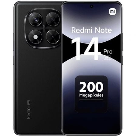 Xiaomi Redmi Note 14 Pro 8GB | 256GB | 6.67' | 5G | Preto Meia-Noite