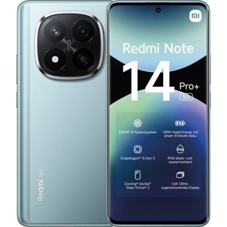 Xiaomi Redmi Note 14 Pro+ 12GB | 512GB | 6.67' | 5G | Azul
