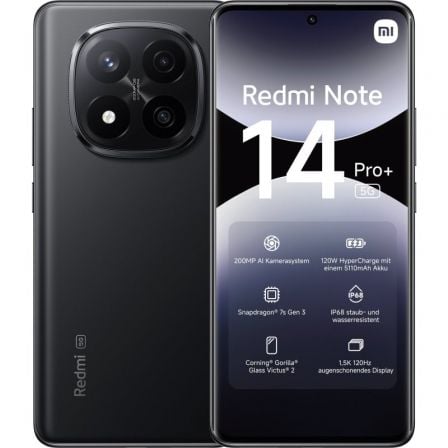 Xiaomi Redmi Note 14 Pro+ 8GB | 256GB | 6.67' | 5G | Preto