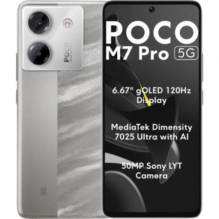 Xiaomi POCO M7 Pro 12GB | 512GB | 6.67' | 5G | Prata