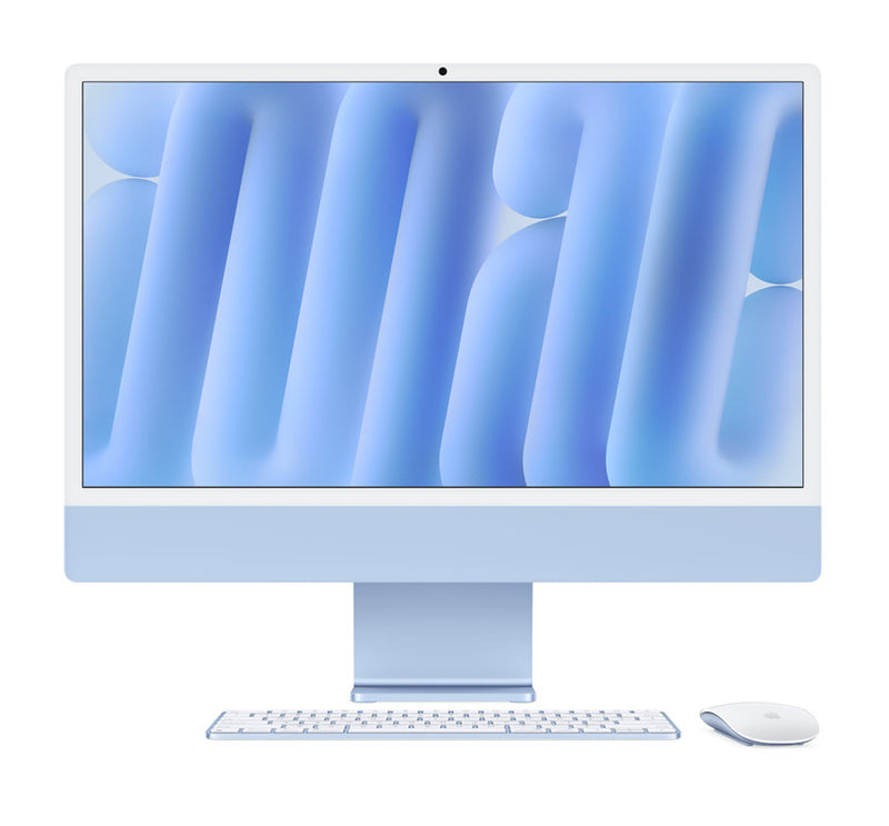 iMac 24' Retina 4.5K  | CPU M4 de 10 núcleos  | 16 GB  | de 256 GB  | GPU de 10 núcleos  | Azul