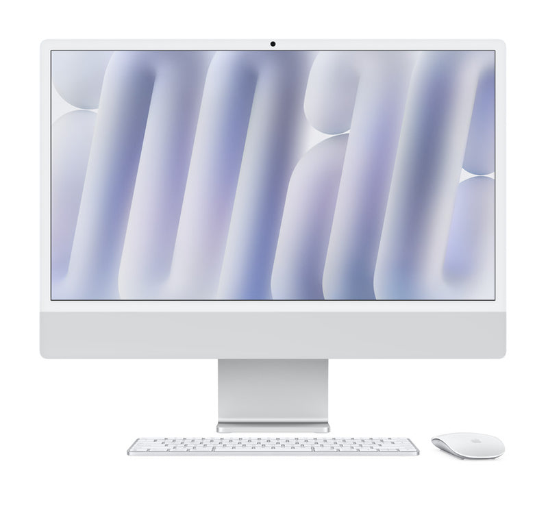 iMac 24' Retina 4.5K  | CPU M4 de 10 núcleos  | 16 GB  | SSD de 512 GB  | GPU de 10 núcleos  | Prata
